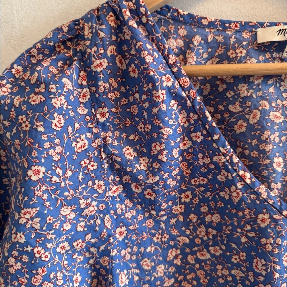 Madewell blue fabric